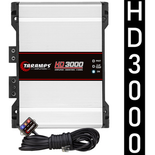 Amplificador Automotivo Taramps HD 3000 1 Ohm 3000w RMS 1 Canal em Oferta na Shopee