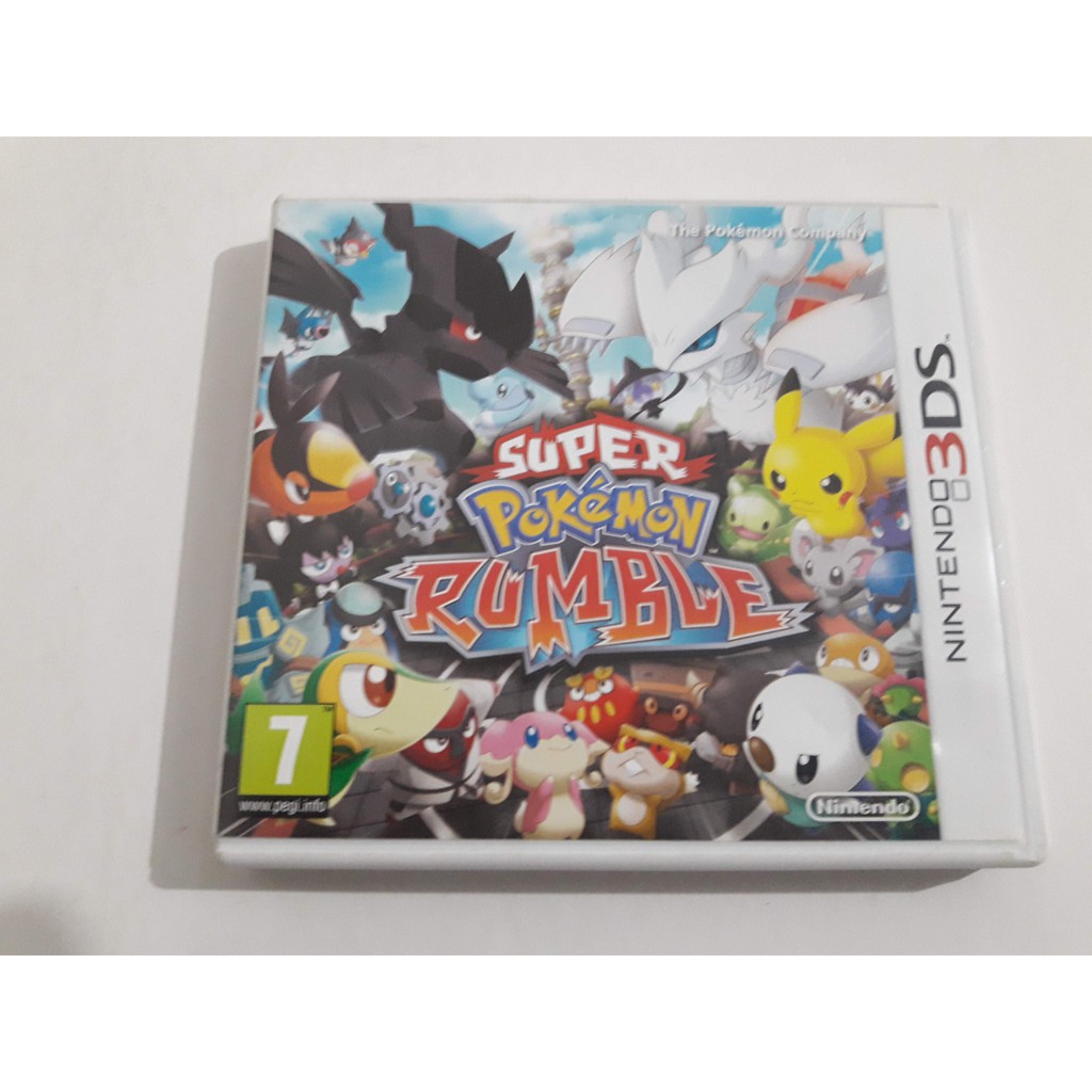 Super Pokemon Rumble Nintendo 3DS Original #875