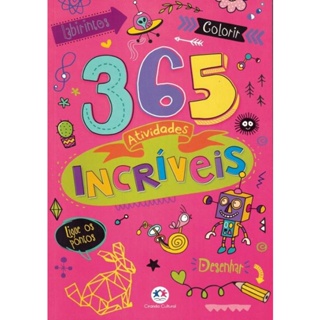 Livro - 365 Atividades Incriveis em Oferta na Shopee