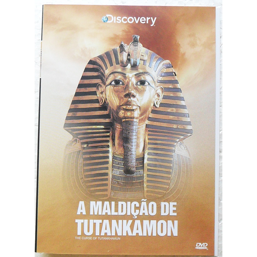 DVD A MALDIÇÃO DE TUTANKAMON MÍUMIA FILME CLÁSSICO DOCUMENTÁRIO