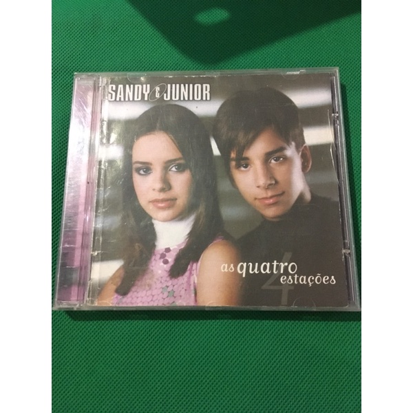 Cd Sandy e Junior as quatro estações - ref:XX1