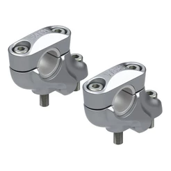 Riser Adaptador De Guidão Honda Xre 190 2016+ Prata - Scam