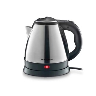 Chaleira Elétrica Inox Multilaser Original 1,8 L Gourmet Prata 220v