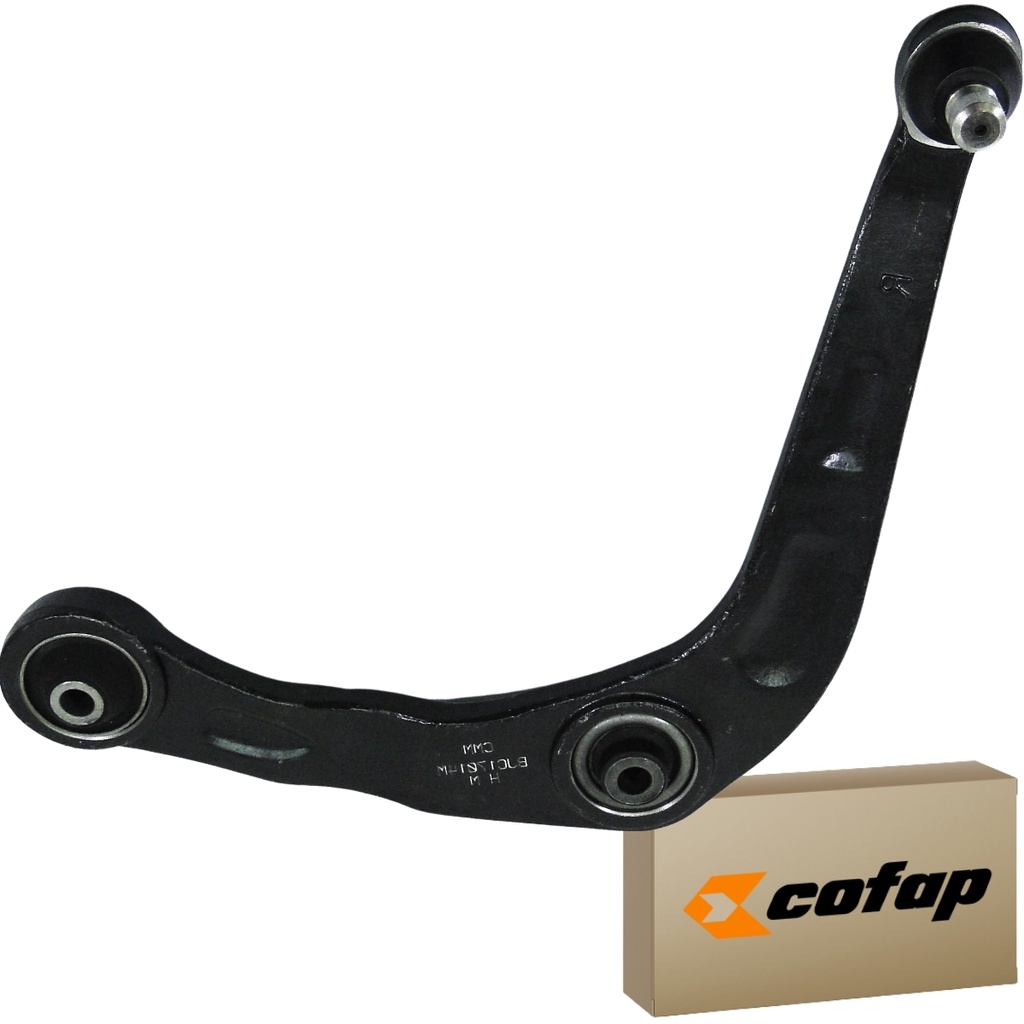 Bandeja Balança Direita Original Cofap Peugeot 206 1999 2000 2001 2002 2003 2004 2005 2006 2007 Hoggar Peugeot 207 2008 2009 2010 2011 2012 2013 2014 2015 — imagem 2 de 2