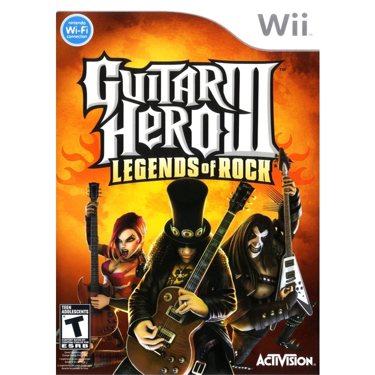 Nintendo Wii - Guitar Hero 3 Legends Of Rock (patch)