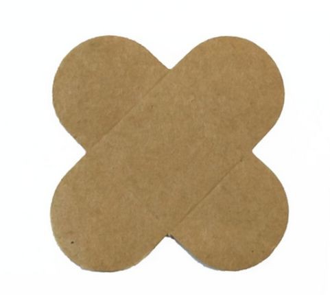 Forminha para Doces 4 Pétalas Kraft 50 unidades NC Toys - Rizzo Distribuidora