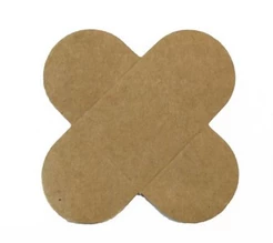 Forminha para Doces 4 Pétalas Kraft 50 unidades NC Toys - Rizzo Distribuidora