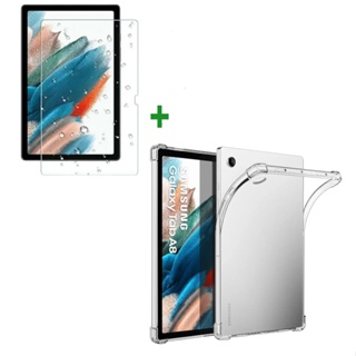 Capa Anti-impacto Para Tablet Galaxy Tab A8 10.5 2021 Tpu De Silicone Transparente Para SM-X200 SM-X205 em Oferta na Shopee