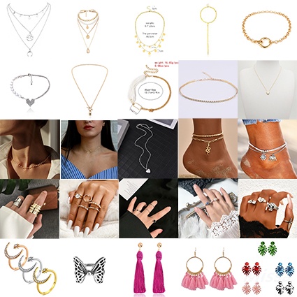 Um Acessório Aleatório De Joias ! em Oferta na Shopee