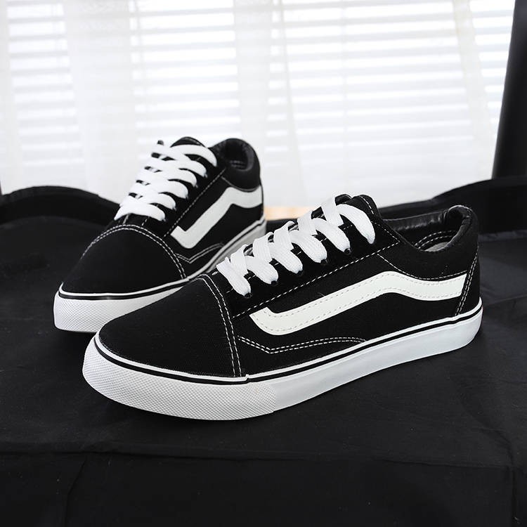 vans sem cadarço preto