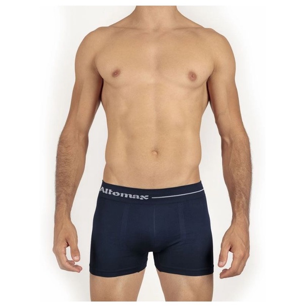 Kit 2 Cueca Box Microfibra Boxer Sem Costura Sortido