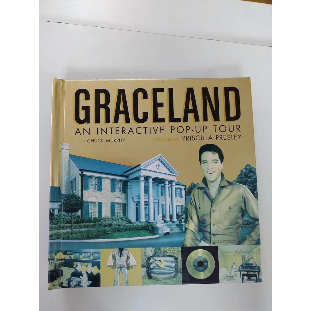 Livro graceland an interactive pop-up tour
