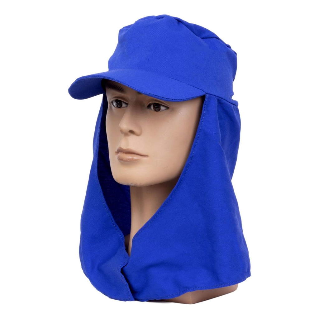 Touca Boné Arabe Em Helanca Azul Proteção Contra O Sol Tipos De Segmentos Como Pesca , Caminhada , Trilha, Ciclismo Etc