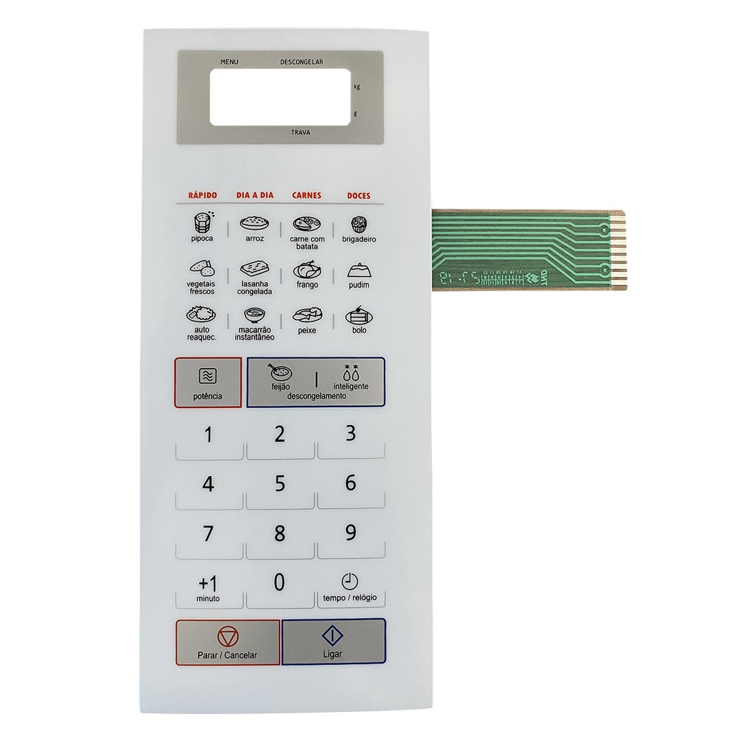 MEMBRANA MICRO-ONDAS COMPATÍVEL COM PANASONIC NNST 571 NN ST 571