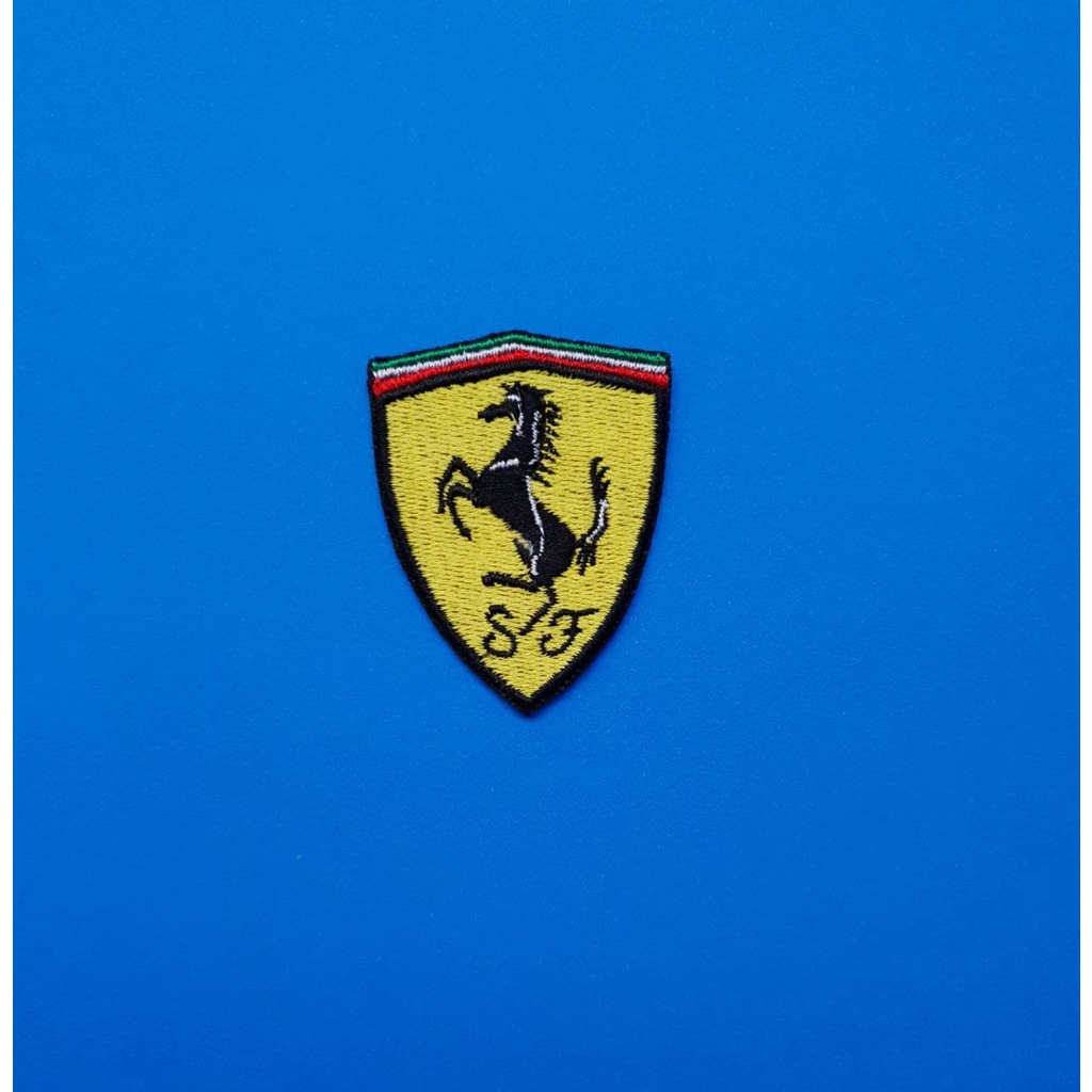 Patch Aplique Bordado - Logo Ferrari