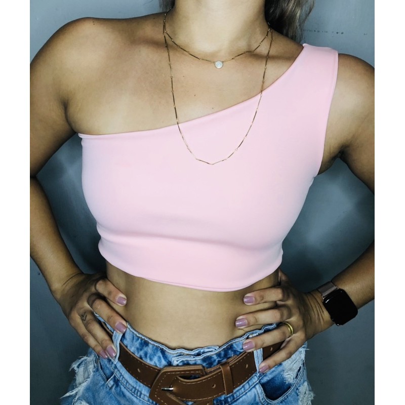 Cropped Rosa Chiclete: Onde Comprar | BuscaProdutos