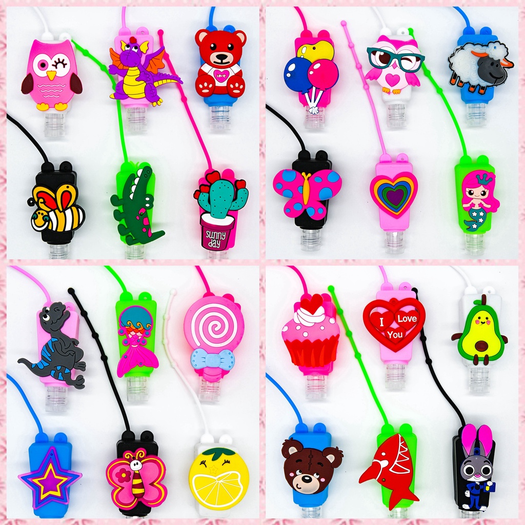 Chaveiro Frasco Pode Escolher Os Estilos 30ml Porta Álcool Gel Proteção Sabonete Líquido em Oferta na Shopee