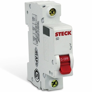 Disjuntor Mini Din Unipolar 20A Curva C 3Ka 230/400V Steck em Oferta na Shopee