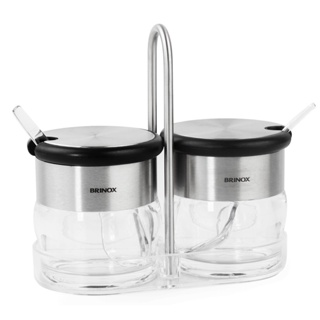 Jogo de Porta Condimentos Brinox 100ml 5 Peças em Oferta na Shopee