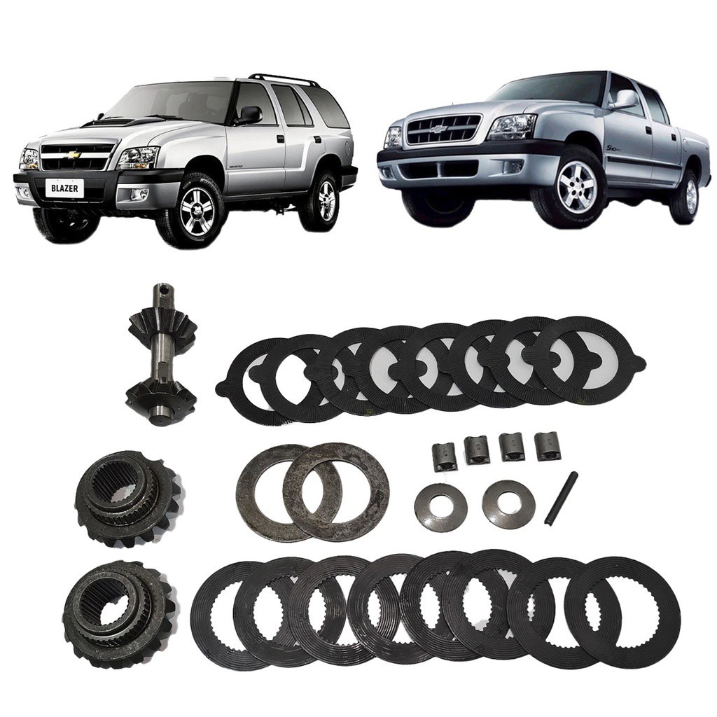 Jogo engrenagem diferencial dana 44 S10 Blazer blocante