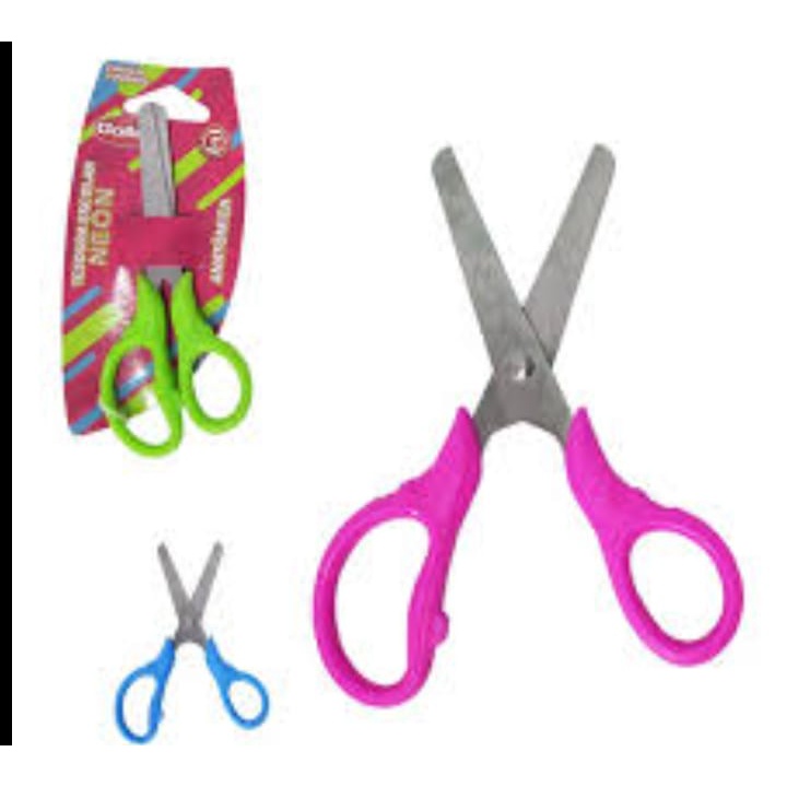Tesoura Goller Neon| papelaria fofa| material escolar| Papelaria| material escolar 2022.