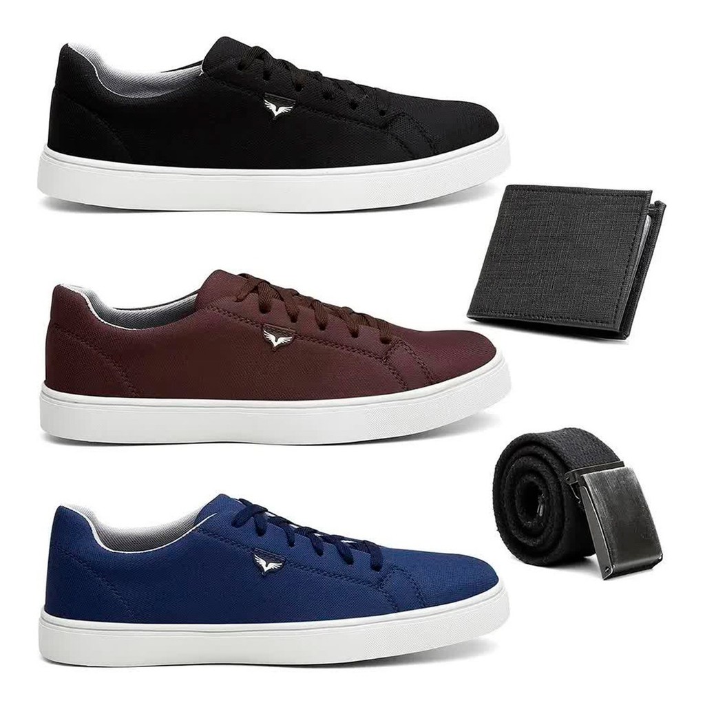 sapatenis masculino aberto atras