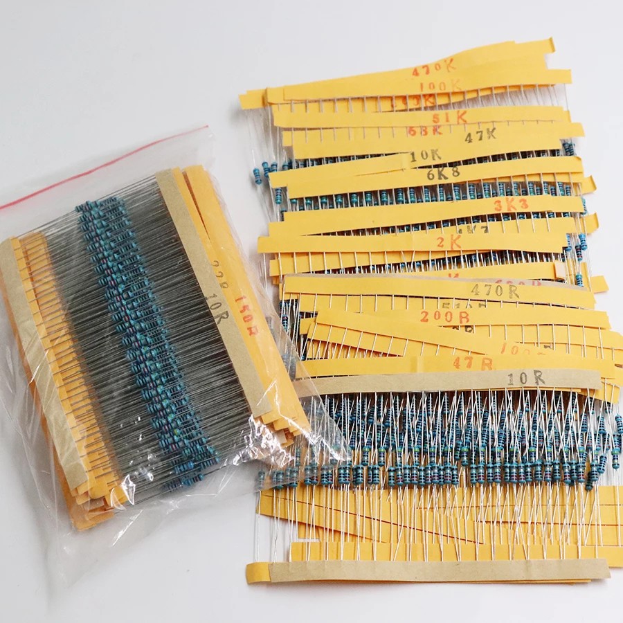 Kit Resistor 600 peças 30 tipos cada tipo 20 unidades | Shopee Brasil