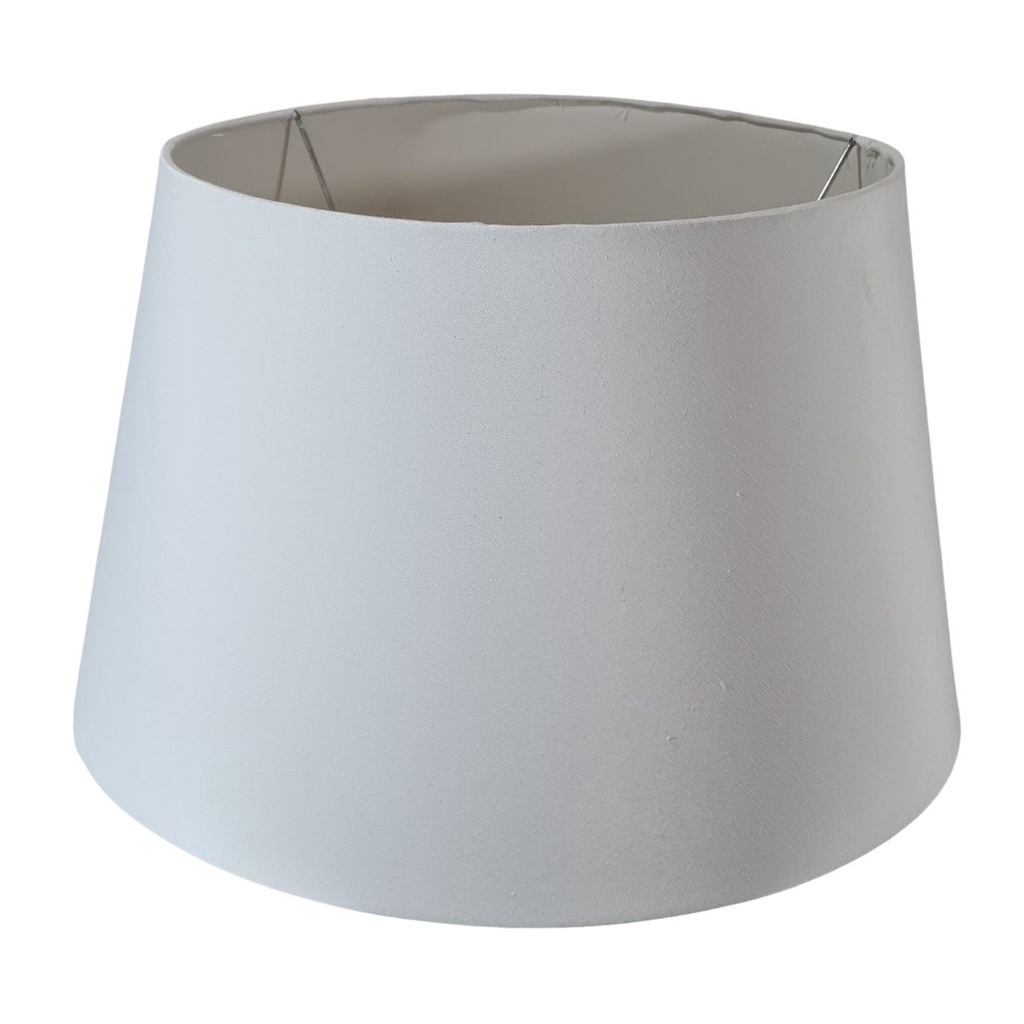 Cúpula Tambor Cone Em Tecido 40cm Para Luminária de Mesa, Chão ou Teto