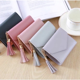 Carteira Feminina Com Franjas/Bolsa Porta-Cartões/Bolsa De Mão/Porta-Cartões