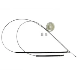Kit Reparo Maquina Vidro Crossfox 4 Portas Dianteiro