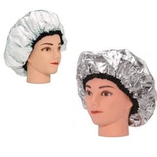 Kit 2 Toucas Beleza Metal c/ Isopor e Metalizada Hidratação