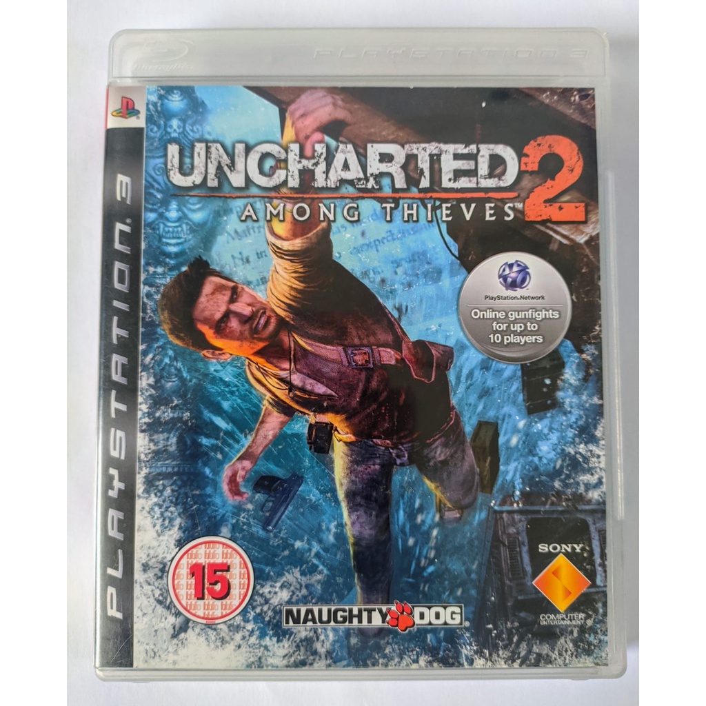 Uncharted 2 Among Thieves Mídia Física Ps3 Envio Imediato
