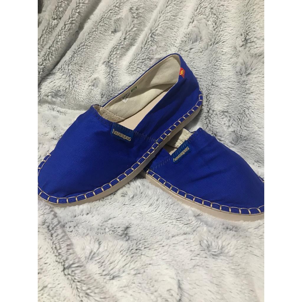 alpargata havaianas azul
