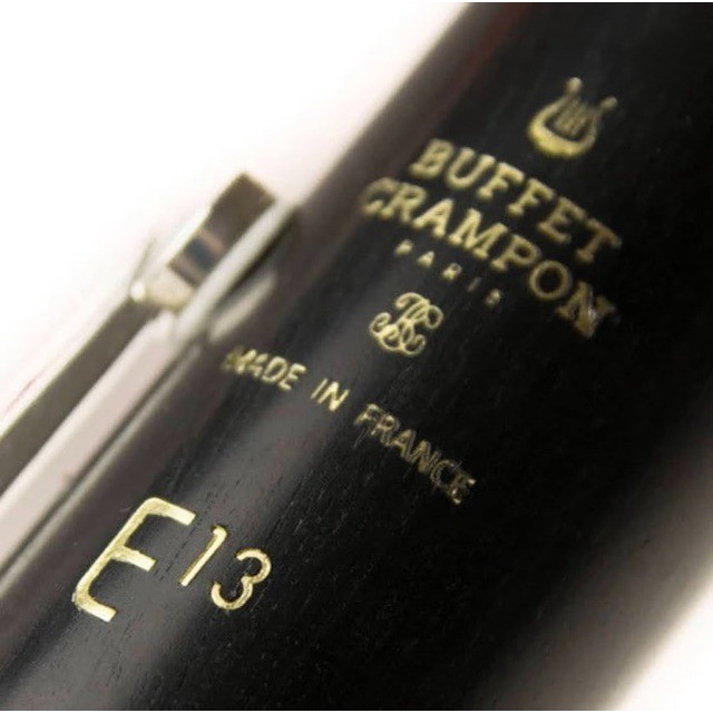 Clarinete Buffet crampon 17 chaves prateadas  E-13 sib-mol material corpo ebonite sintetico made in france fabrica na china