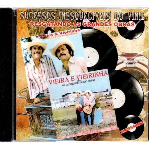 Cd Vieira E Vieirinha Sucessos Do Vinil Cd-0237