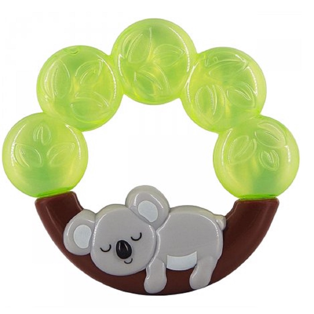 Mordedor Bebe Infantil Massageador Gengiva Com Água Coala 14490 Buba em Oferta na Shopee