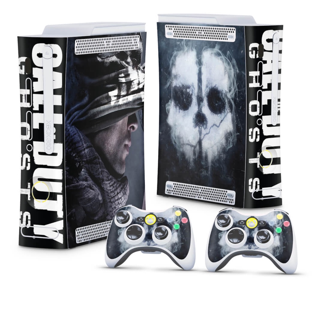 Skin Xbox 360 Fat Arcade Adesivo - Call Of Duty Ghosts