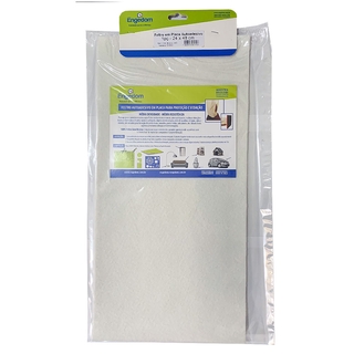 Feltro Branco Auto Adesivo Placa 240x480x2.5 Mm - 1 Pç