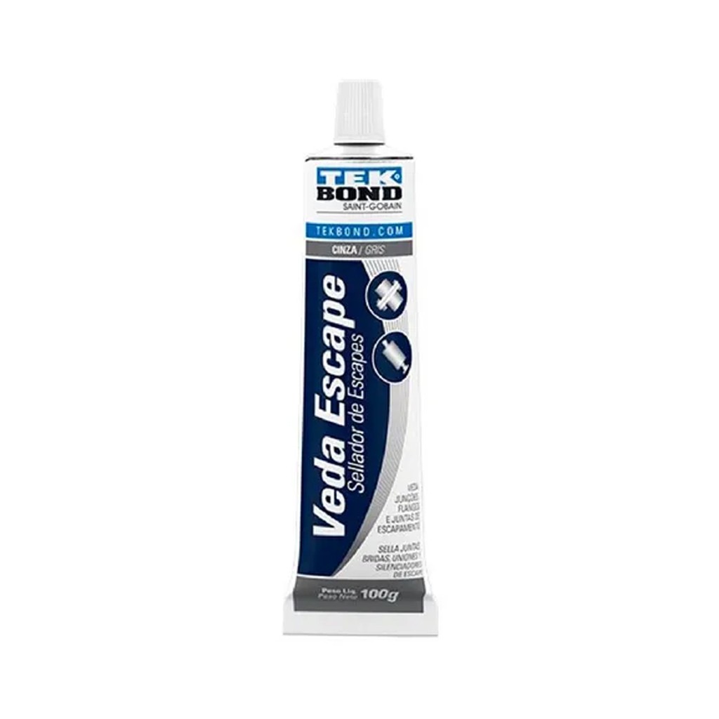 Veda Escape Escapamento Alta Temperatura 100g Tek Bond