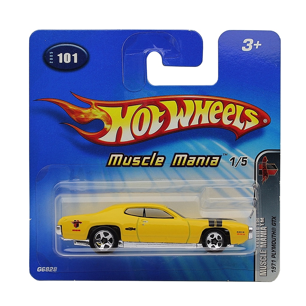 Hot Wheels 1971 Plymouth Gtx Muscle Mania 2005 164 Novo Lacrado Escorrega O Preço 1775