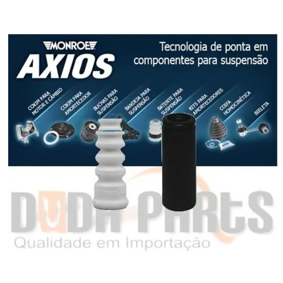 Kit Batente Coifa Amort Traseiro A3 Bora Golf Beetle - Axios em Oferta na Shopee
