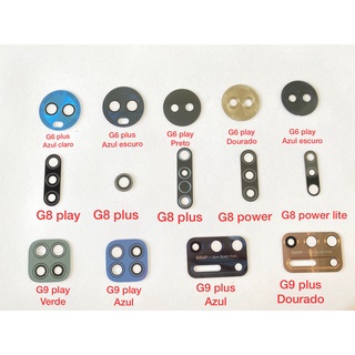 Lente De Vidro Da Câmera Traseira Modelos Variados Motorola Moto (G6 Plus, G6 Play, G8 Play, G8 Plus (Pequena), G8 Plus (Grande), G8 Power, G8 Power Lite, G9 Play, G9 Plus) Pronta Entrega