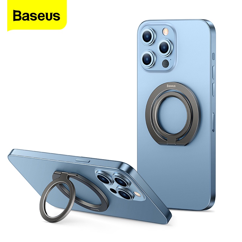 Suporte De Celular Baseus Anel De Dedo Para iPhone Metal Telefone Móvel Magnético Acessórios De