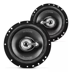 Par Alto Falantes Bravox Tr6u Triaxial 6 Polegadas 160wrms