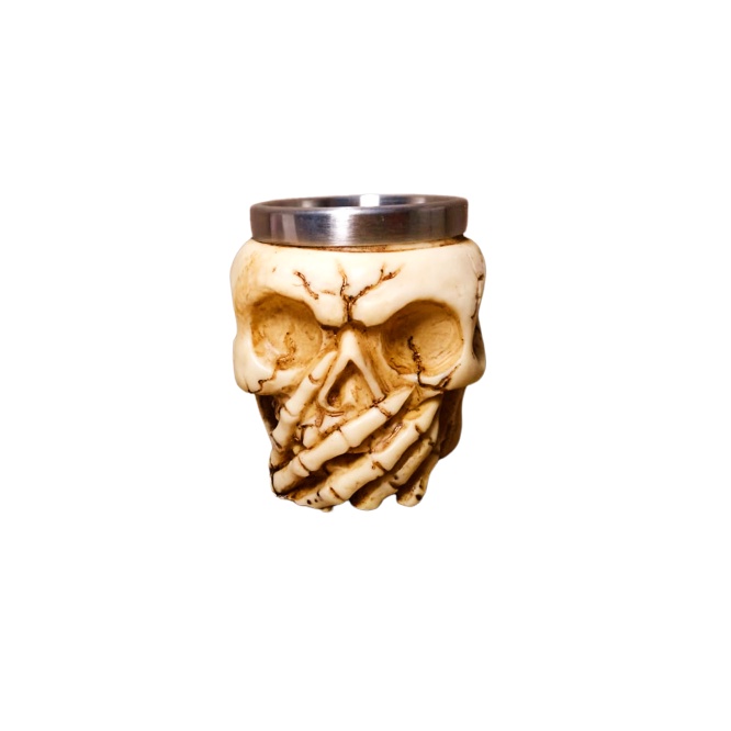 Copo de Shot Caveira Nada Falo/ Nada Vejo 60 ml