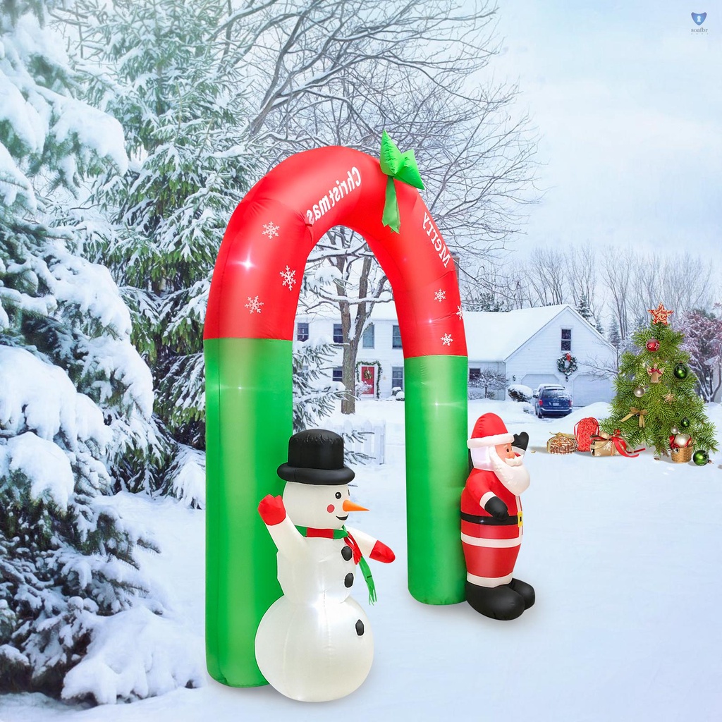 inflatable christmas arch decorations