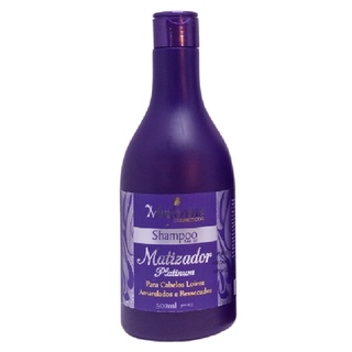 Shampoo Desamarelador Matizador Cabelos Loiros Maycrene - 500ml