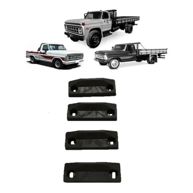 Kit Batente Coxim Capo Ford F1000 F4000 F11000 F600 F100