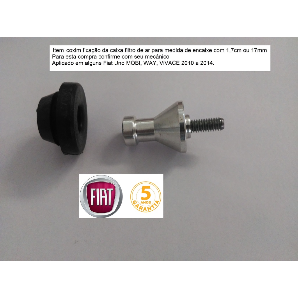 1 Pino E 1 Coxim Filtro De Ar Uno way  2011 2012 2014