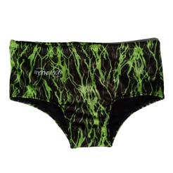 Sunga de Natação Basica Adulto Rajado Rythmoon Verde M